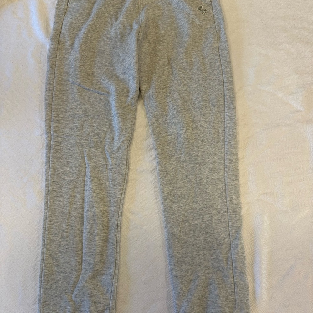 Boys Sweatpants Abercrombie Kids Jogger Sweatpants Gray Size 15/16